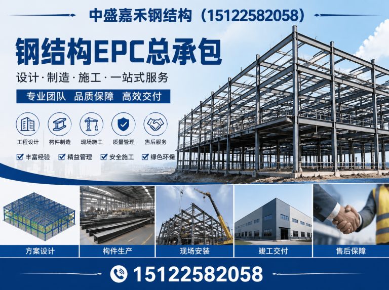 河西区中盛嘉禾钢结构展示图